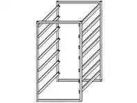 Howards Storage World Elfa 7 Runner Standard Frame White 550mm offer