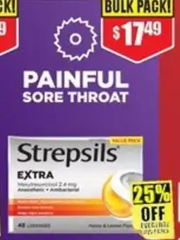 Chemist Warehouse Strepsils Painful sore throat offer