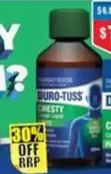 Chemist Warehouse Duro-Tuss Chesty Cough Liquid Forte offer