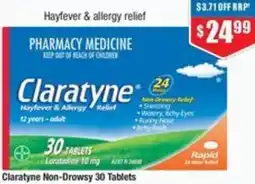 Chemist Warehouse Claratyne Non-Drowsy offer