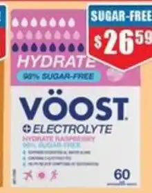 Chemist Warehouse Hydrate 90% sugar-free vöost offer