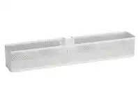 Howards Storage World Elfa Mesh Small Basket W435 x D79 x H70mm White offer