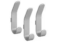 Howards Storage World Elfa Basic Double Hook 3 Pack L40mm Platinum offer