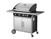 Stratco Mallee 4 Burner Gas BBQ with Side Burner offer
