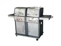 Stratco Mallee Deluxe Gas and Charcoal BBQ offer