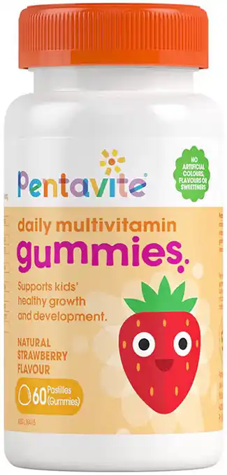 Pentavite Daily Multivitamin Kids 60 Gummies