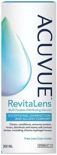 healthylife Acuvue RevitaLens Contact Lens Solution offer