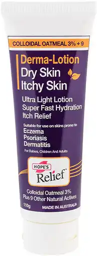 healthylife Hopes Relief Derma Lotion for Dry Skin offer