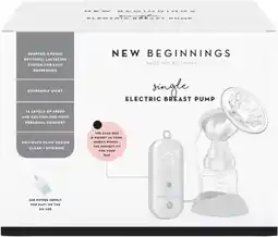 healthylife New Beginnings Single Electric Breast Pump offer
