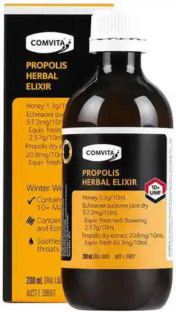 healthylife Comvita Propolis Herbal Elixir offer