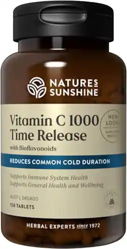 healthylife Nature's Sunshine Vitamin C Timed Release 1000mg 150 Tablets offer