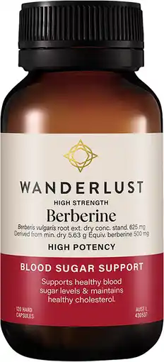 healthylife Wanderlust Berberine 120 Capsules offer