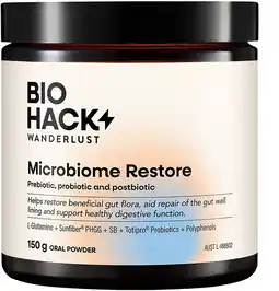 healthylife Biohack Wanderlust Microbiome Restore Powder offer