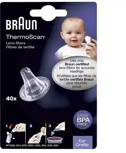 healthylife Braun ThermoScan Ear Thermometer Lens Filters offer