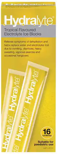 healthylife Hydralyte Electrolyte Ice Blocks Tropical offer