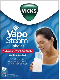 healthylife Vicks VapoSteam Inhaler V1300 offer