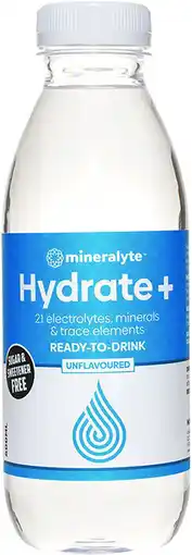 healthylife Mineralyte Hydrate+ Ready To Drink Unflavoured offer