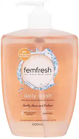 healthylife Femfresh Intimate Daily Wash Pump offer