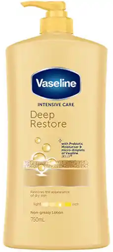 healthylife Vaseline Intensive Care Deep Restore Body Lotion offer