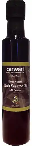 healthylife Carwari Organic Black Extra Virgin Sesame Oil offer