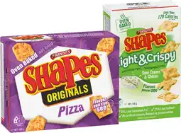 IGA Arnotts Mini Shapes Originals or Light & Crispy offer