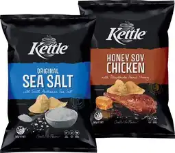 IGA Kettle Potato Chips 150‑165g Selected Varieties offer