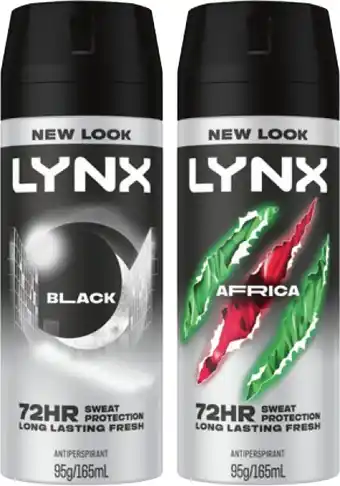 IGA Lynx Antiperspirant offer