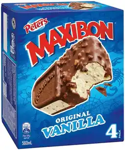 IGA Peters Maxibon Selected Varieties offer