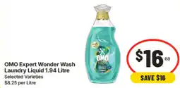 IGA OMO Expert Wonder Wash Laundry Liquid offer