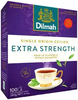 IGA Dilmah Extra Strength Ceylon Tea Bags offer