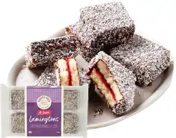 IGA Bakers Oven Cream or Jam Lamingtons offer