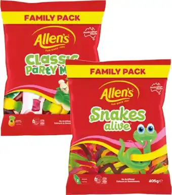 IGA Allens Lollies Family Pack offer