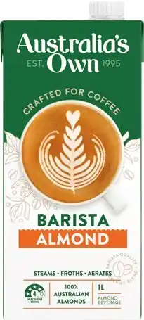 IGA Australias Own Barista Almond Milk offer