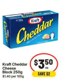IGA Kraft Cheddar Cheese Block offer
