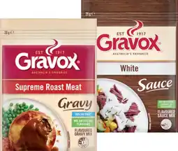 IGA Gravox Gravy or Sauce Mix 29g Selected Varieties offer