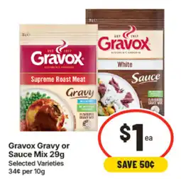 IGA Gravox Gravy or Sauce Mix offer