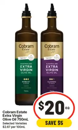 IGA Cobram Estate Extra Virgin Olive Oil offer