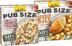 IGA McCain Pub Size Frozen Meal 480‑500g Selected Varieties offer