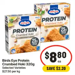 IGA Birds Eye Protein Crumbed Hoki offer