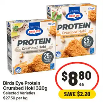 IGA Birds Eye Protein Crumbed Hoki offer
