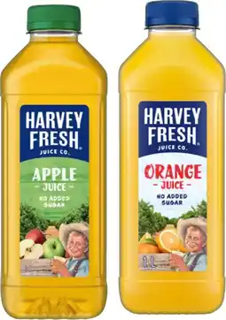 IGA Harvey Fresh Real Juice Selected Varieties offer