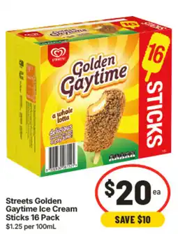IGA Streets Golden Gaytime Ice Cream Sticks offer