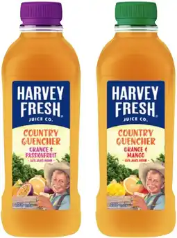 IGA Harvey Fresh Country Orange Juice Selected Varieties offer