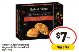 IGA Herbert Adams Gourmet Vegetable Pasties offer