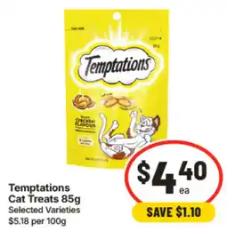 IGA Temptations Cat Treats offer