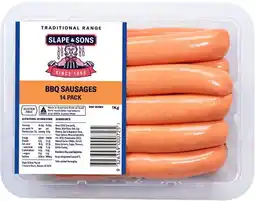 IGA Slape and Sons BBQ Sausages offer