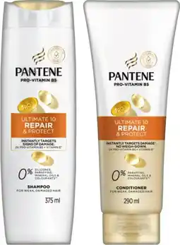 IGA Pantene Pro‑V Shampoo or Conditioner 290‑375mL Selected Varieties offer