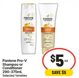 IGA Pantene Pro V Shampoo or Conditioner offer