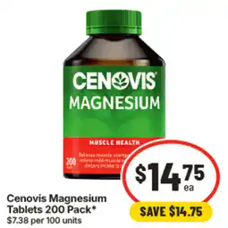 IGA Cenovis Magnesium Tablets offer