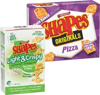 IGA Arnott’s Shapes Selected Varieties offer